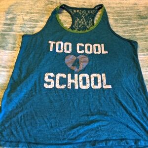 Too Cool For School Tank Top!